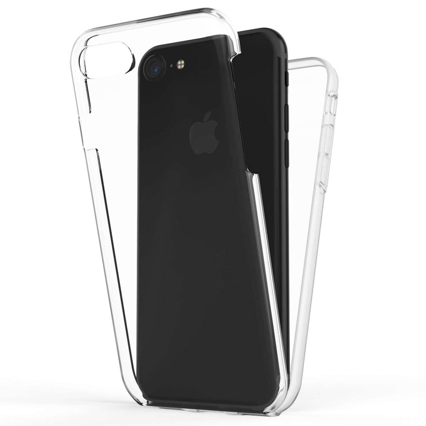 NALIA 360° Hülle für iPhone 7 / 8 / SE 2020 / SE 2022 – Vorne & Hinten Schutz – 360GUARD (Full-Body Case) – Marke aus Berlin
