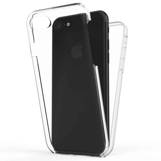 NALIA 360° Hülle für iPhone 7 / 8 / SE 2020 / SE 2022 – Vorne & Hinten Schutz – 360GUARD (Full-Body Case) – Marke aus Berlin