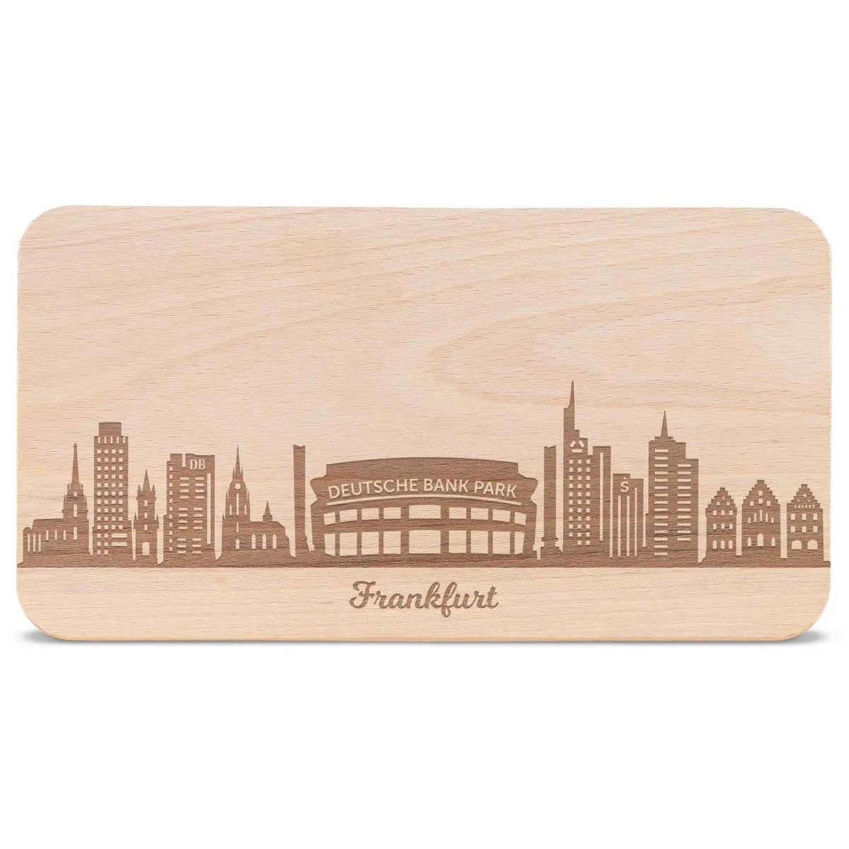 Frühstücksbrettchen Skyline Frankfurt