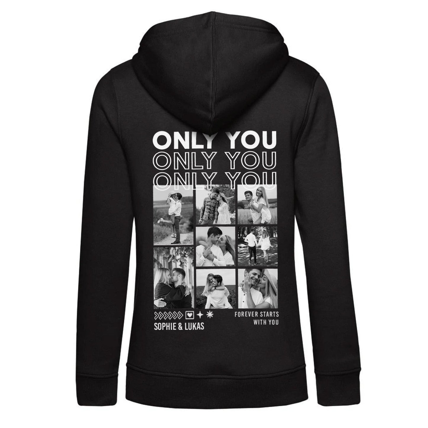 Personalisierter Hoodie - Only You