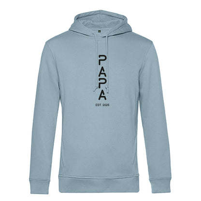 Personalisierter Hoodie für Herren - PAPA EST. Space