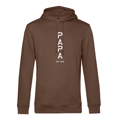 Personalisierter Hoodie für Herren - PAPA EST. Space