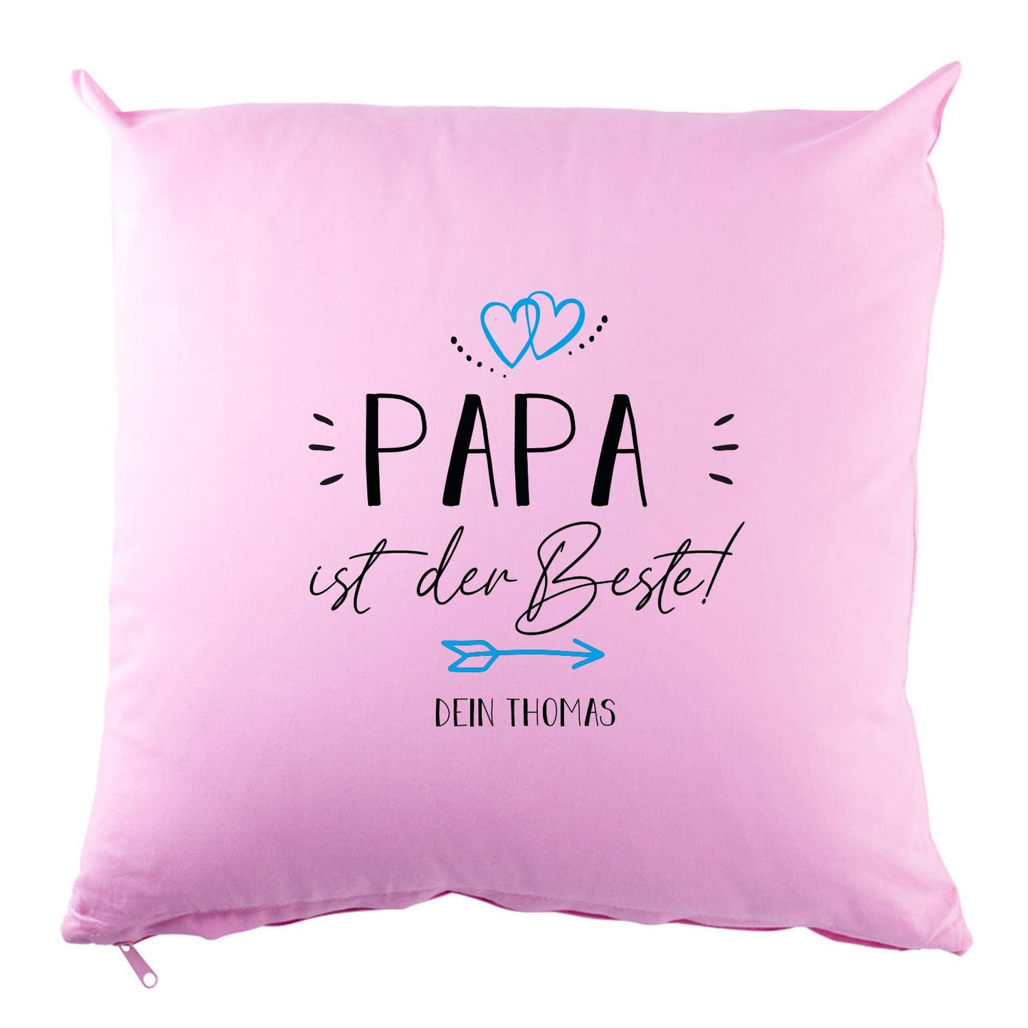 Personalisiertes Kissen mit Motiv - Papa ist der Beste