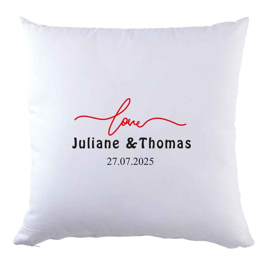 Personalisiertes Kissen mit Motiv - Simple Love
