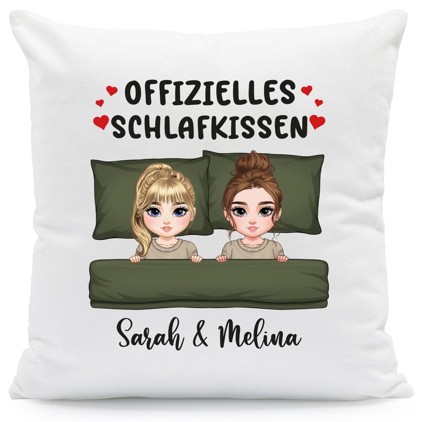 Personalisiertes Kissen mit Motiv - Offizielles Schlafkissen