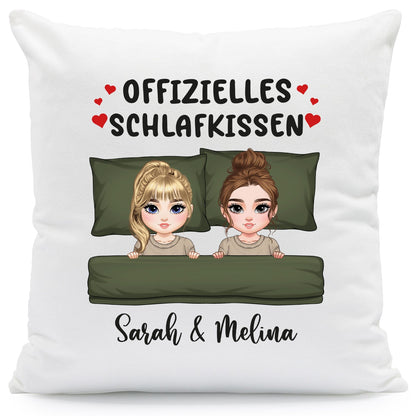 Personalisiertes Kissen mit Motiv - Offizielles Schlafkissen