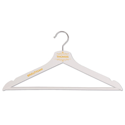 Personalisierter Kleiderbügel - Hochzeit Ranken