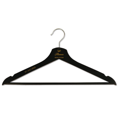 Personalisierter Kleiderbügel - Hochzeit Symbole