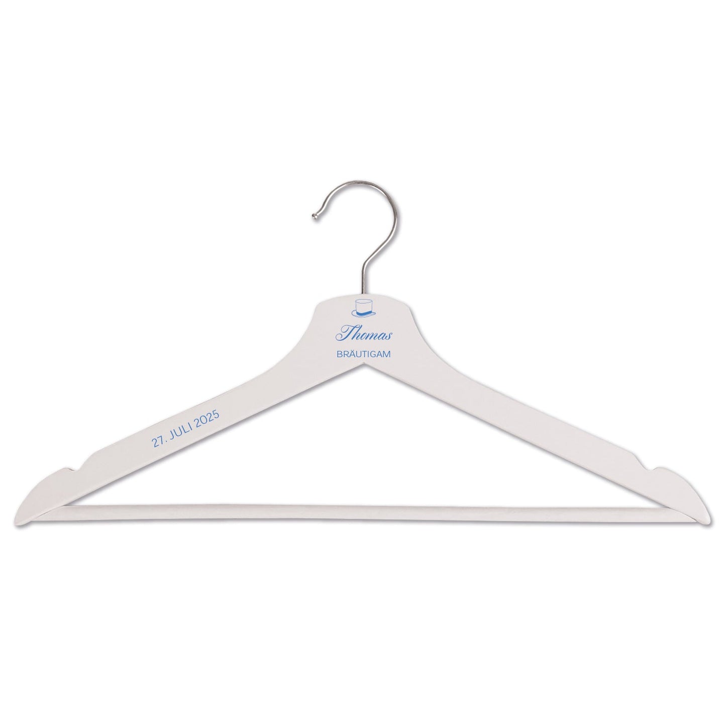 Personalisierter Kleiderbügel - Hochzeit Symbole