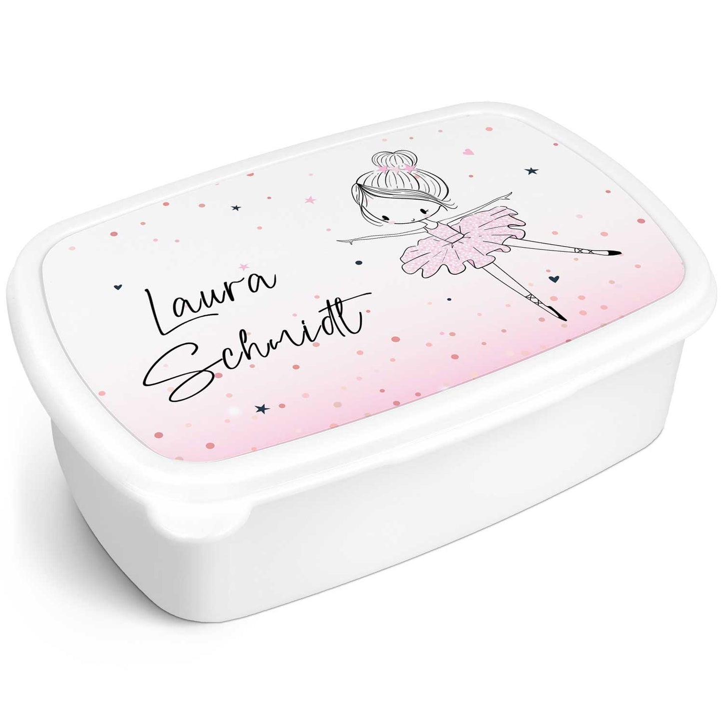 Bedruckte Lunchbox für Kinder - Ballerina
