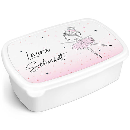 Bedruckte Lunchbox für Kinder - Ballerina