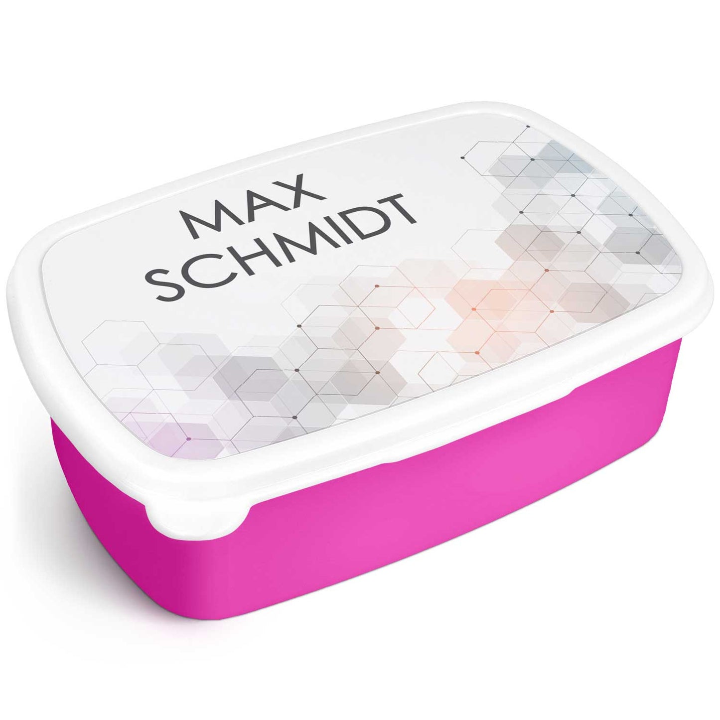 Bedruckte Lunchbox für Kinder - Hexagon