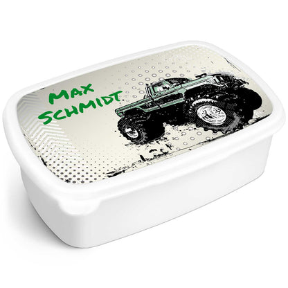 Bedruckte Lunchbox für Kinder - Monstertruck