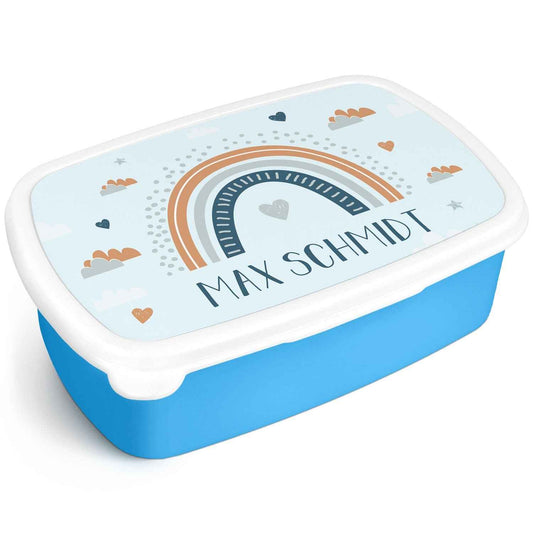 Bedruckte Lunchbox für Kinder - Regenbogen