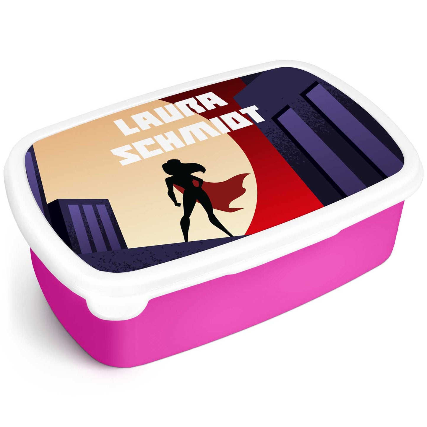 Bedruckte Lunchbox für Kinder - Superhelden