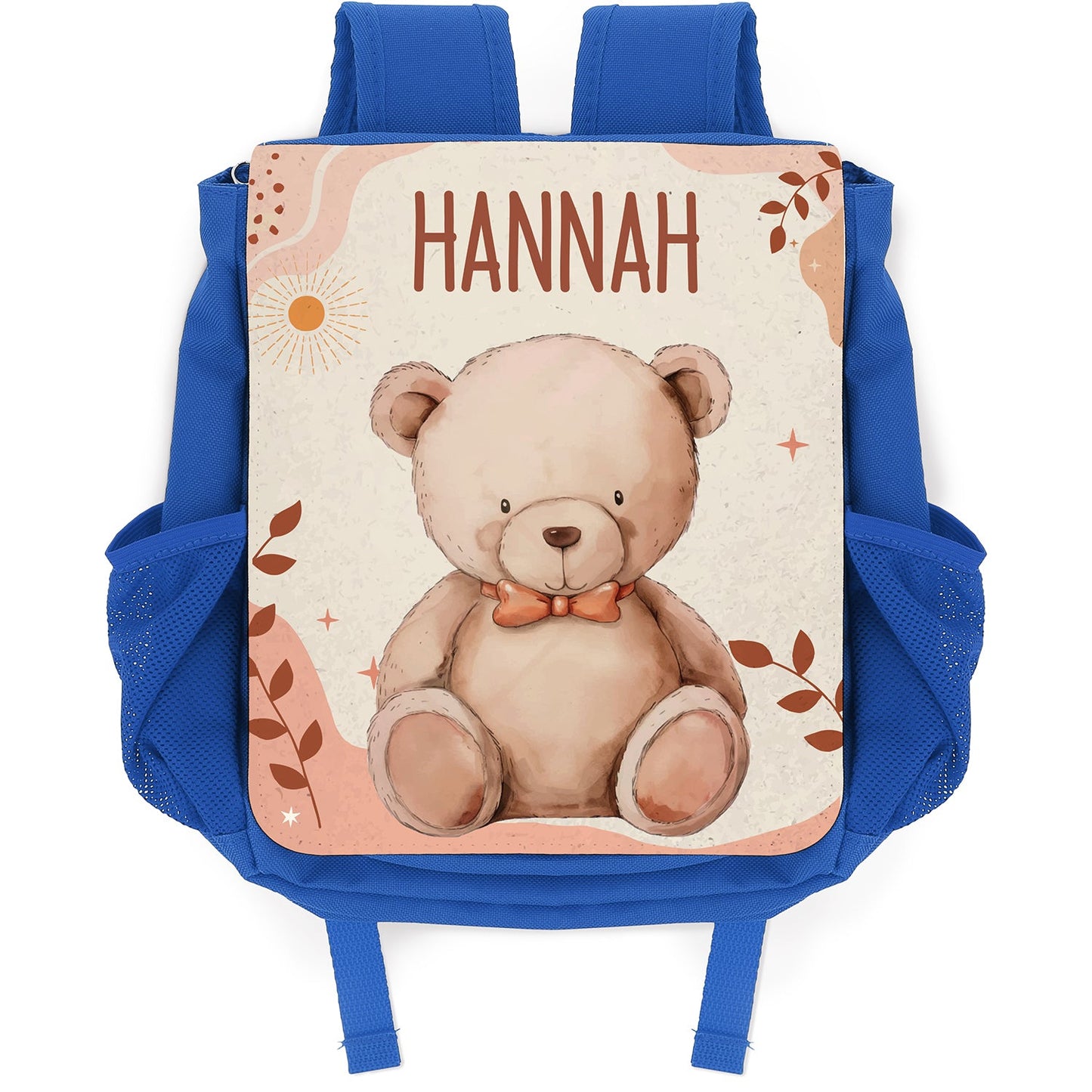 Bedruckter Rucksack für Kinder - Waldtiere mit Name