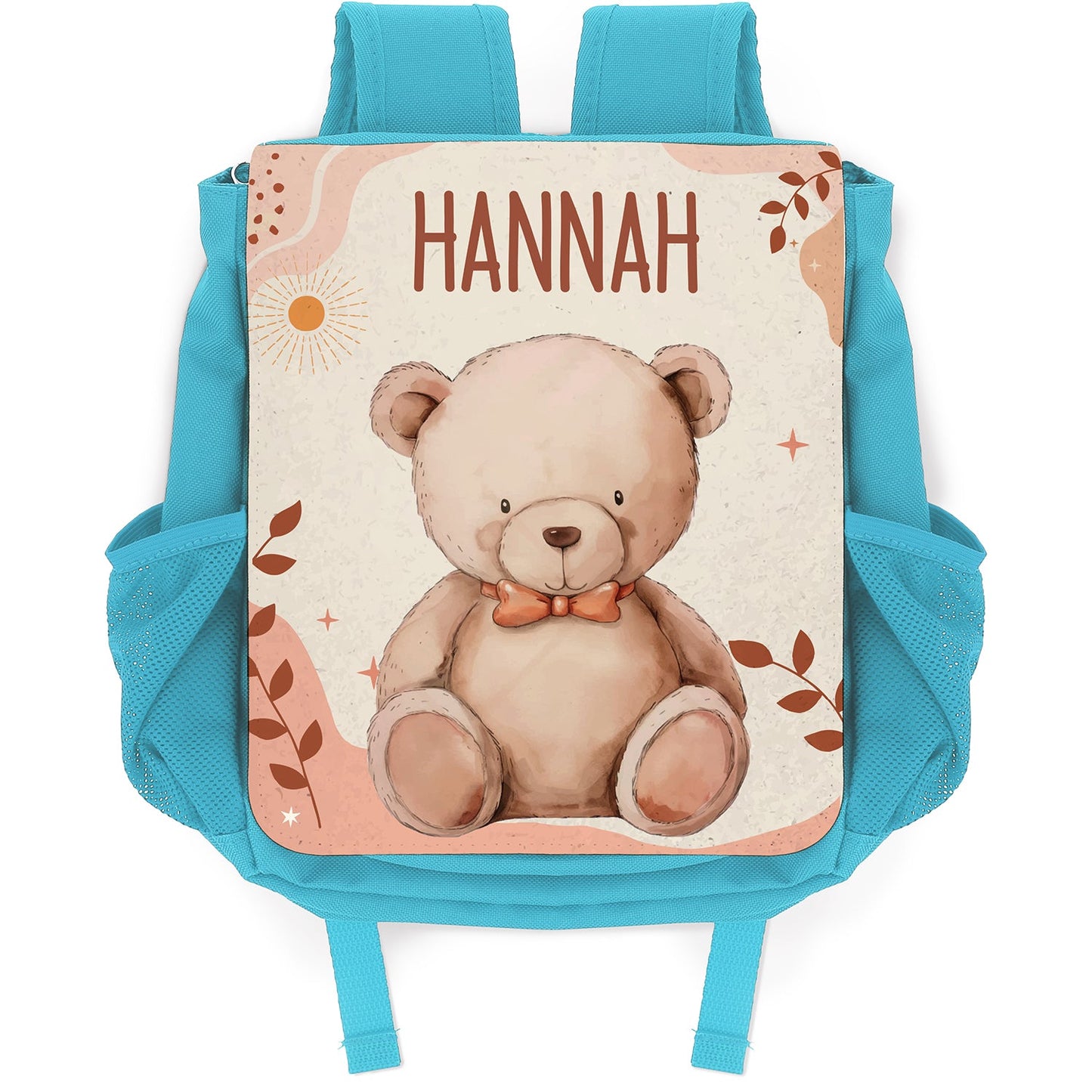 Bedruckter Rucksack für Kinder - Waldtiere mit Name