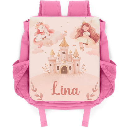Bedruckter Rucksack für Kinder - Prinzessin mit Name