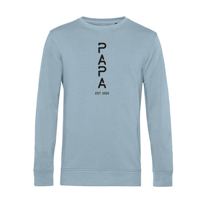 Personalisiertes Sweatshirt für Herren - PAPA EST. Space
