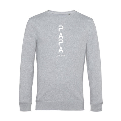 Personalisiertes Sweatshirt für Herren - PAPA EST. Space