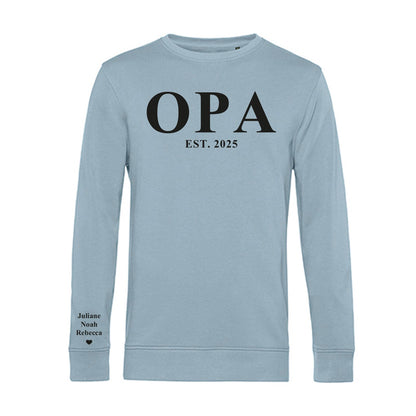 Personalisiertes Sweatshirt - Schriftzug