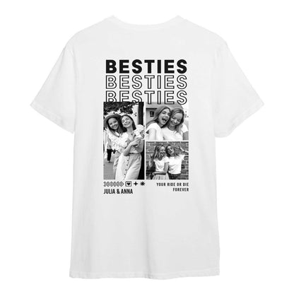 Personalisiertes Oversized T-Shirt - Besties