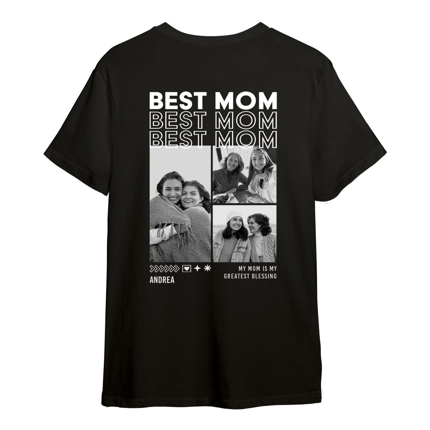 Personalisiertes Oversized T-Shirt - Mom