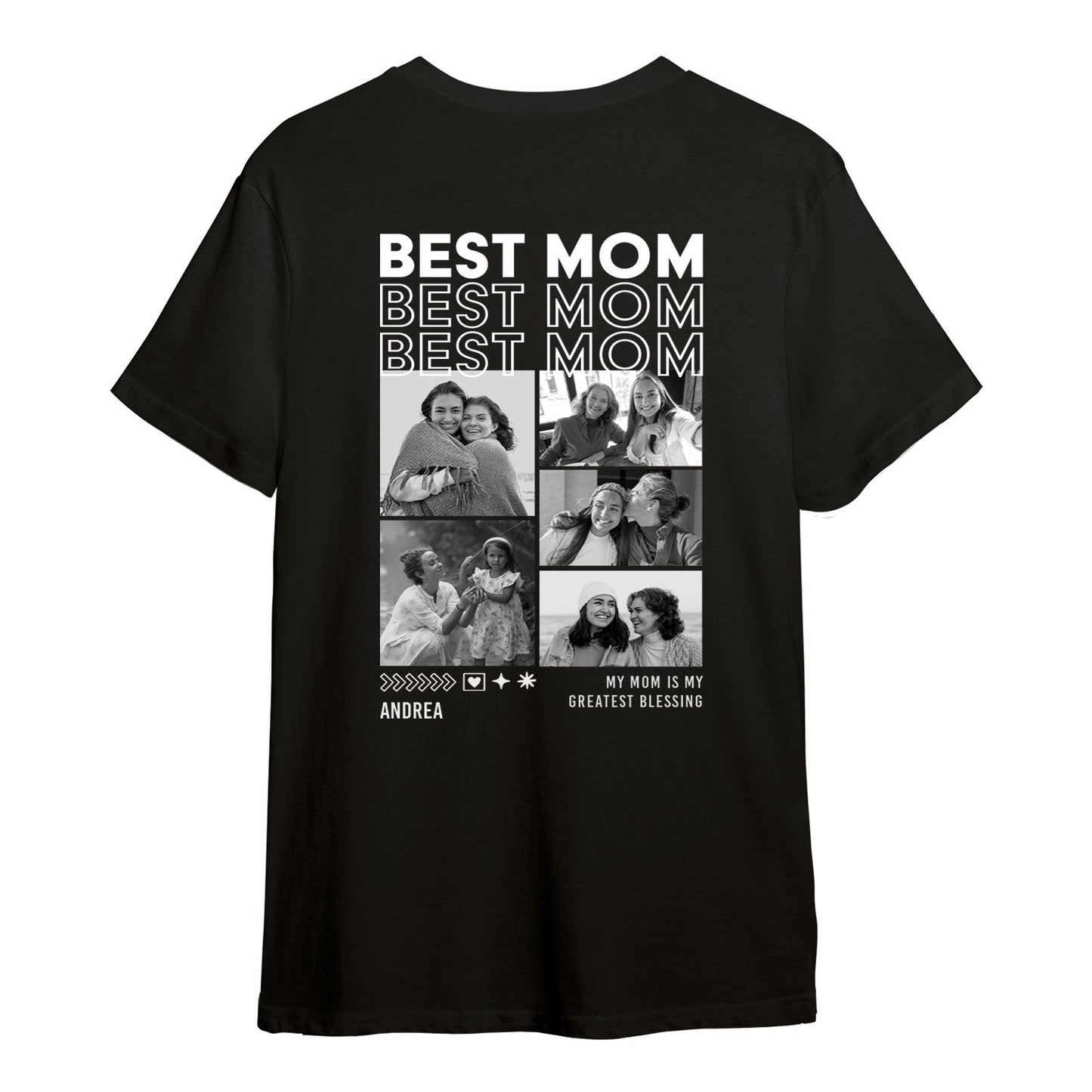 Personalisiertes Oversized T-Shirt - Mom
