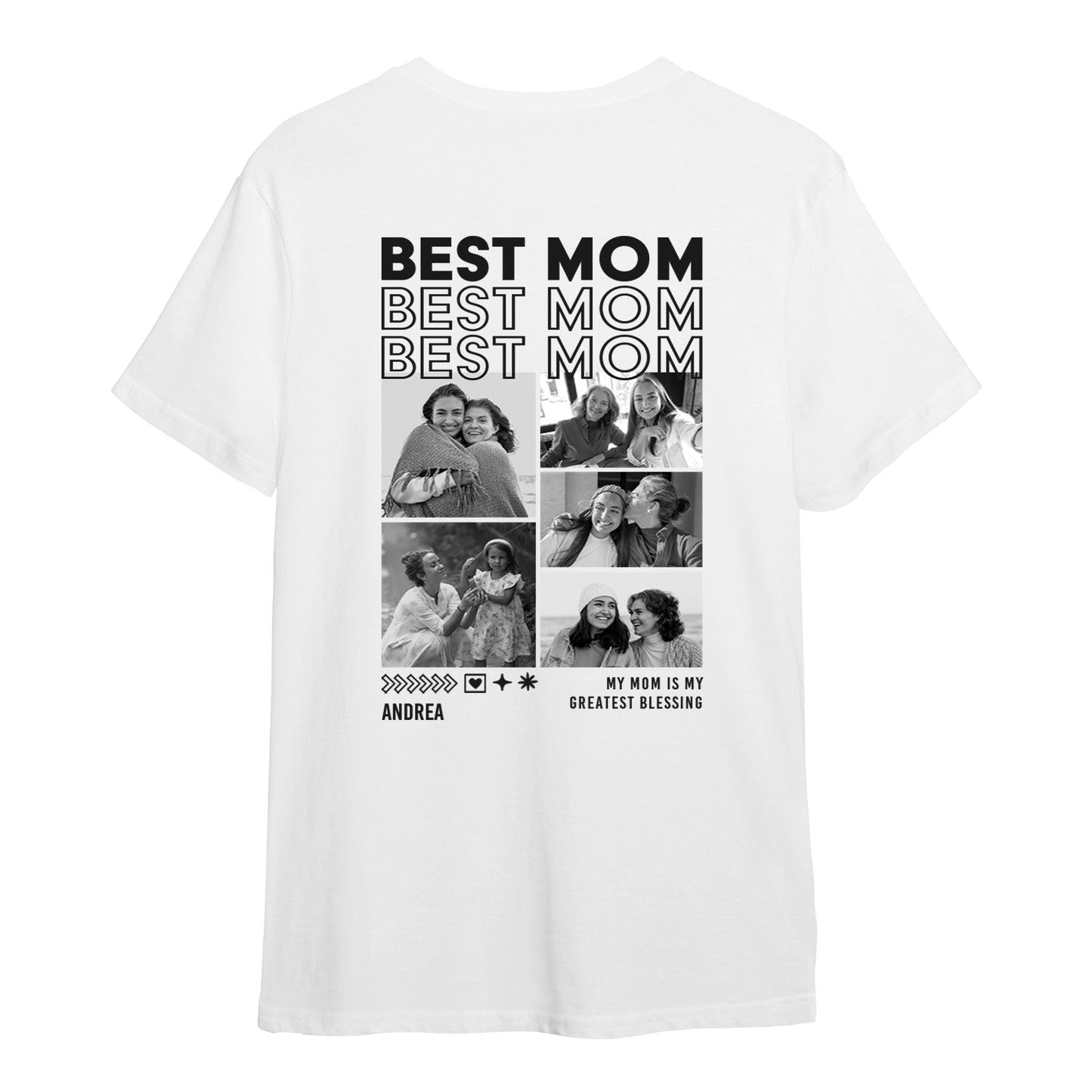 Personalisiertes Oversized T-Shirt - Mom