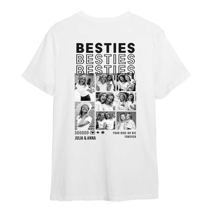 Personalisiertes Oversized T-Shirt - Besties