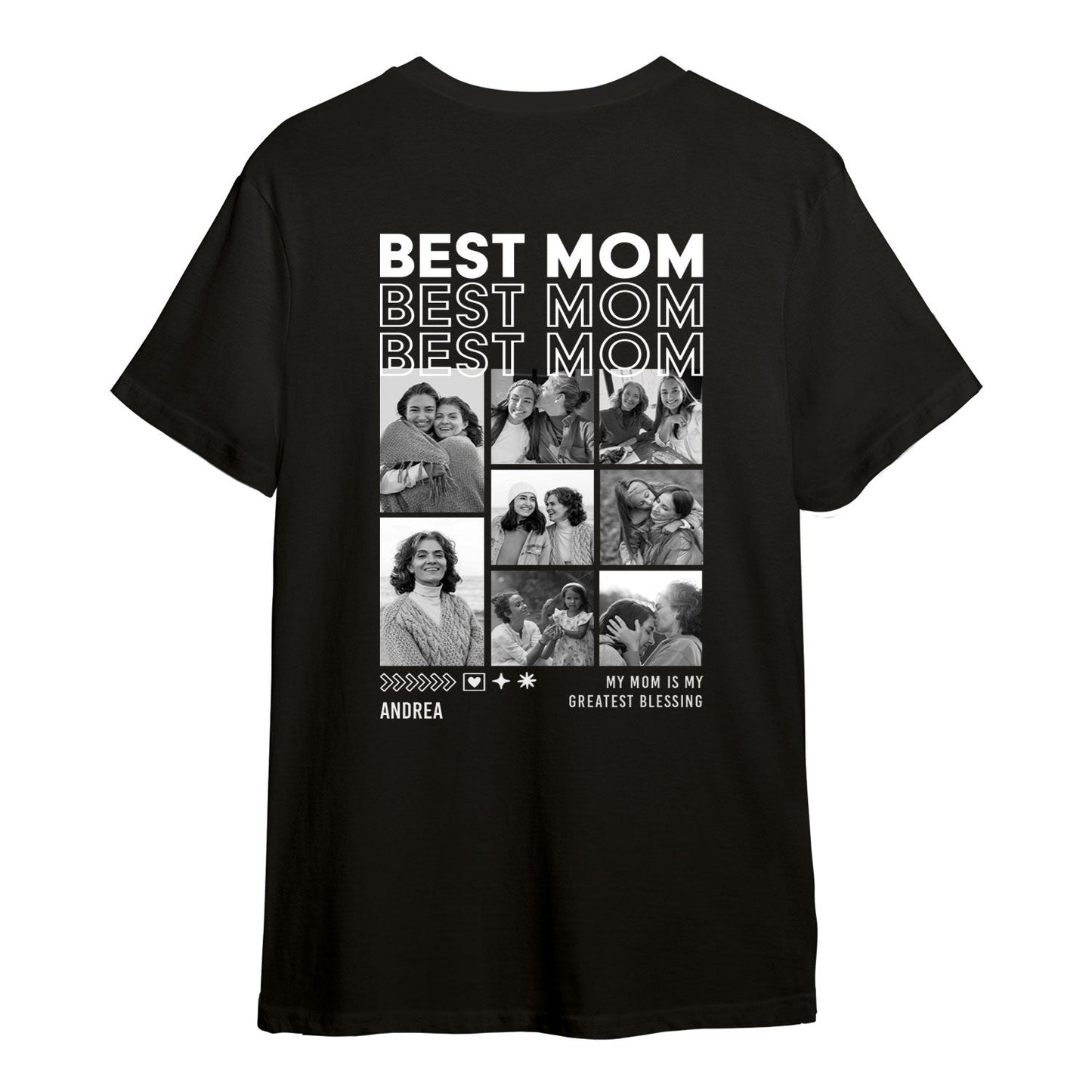 Personalisiertes Oversized T-Shirt - Mom