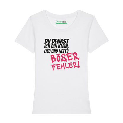 Bedrucktes T-Shirt für Damen - Böser Fehler