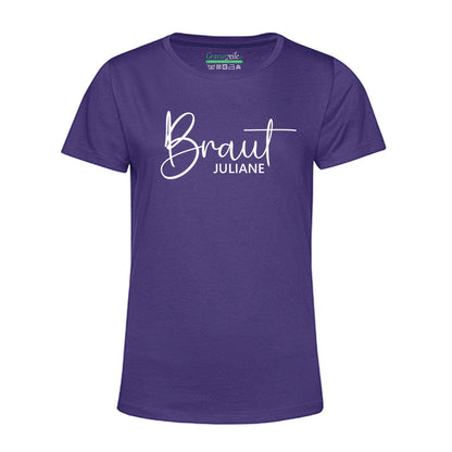 Personalisiertes T-Shirt für Damen - TEAM Braut