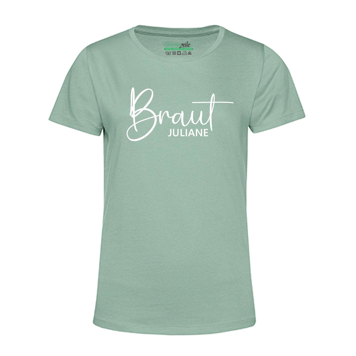 Personalisiertes T-Shirt für Damen - TEAM Braut