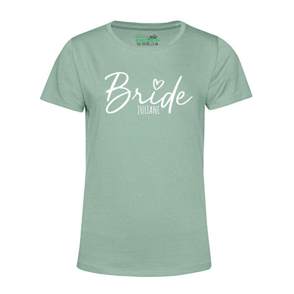 Personalisiertes T-Shirt für Damen - TEAM Bride