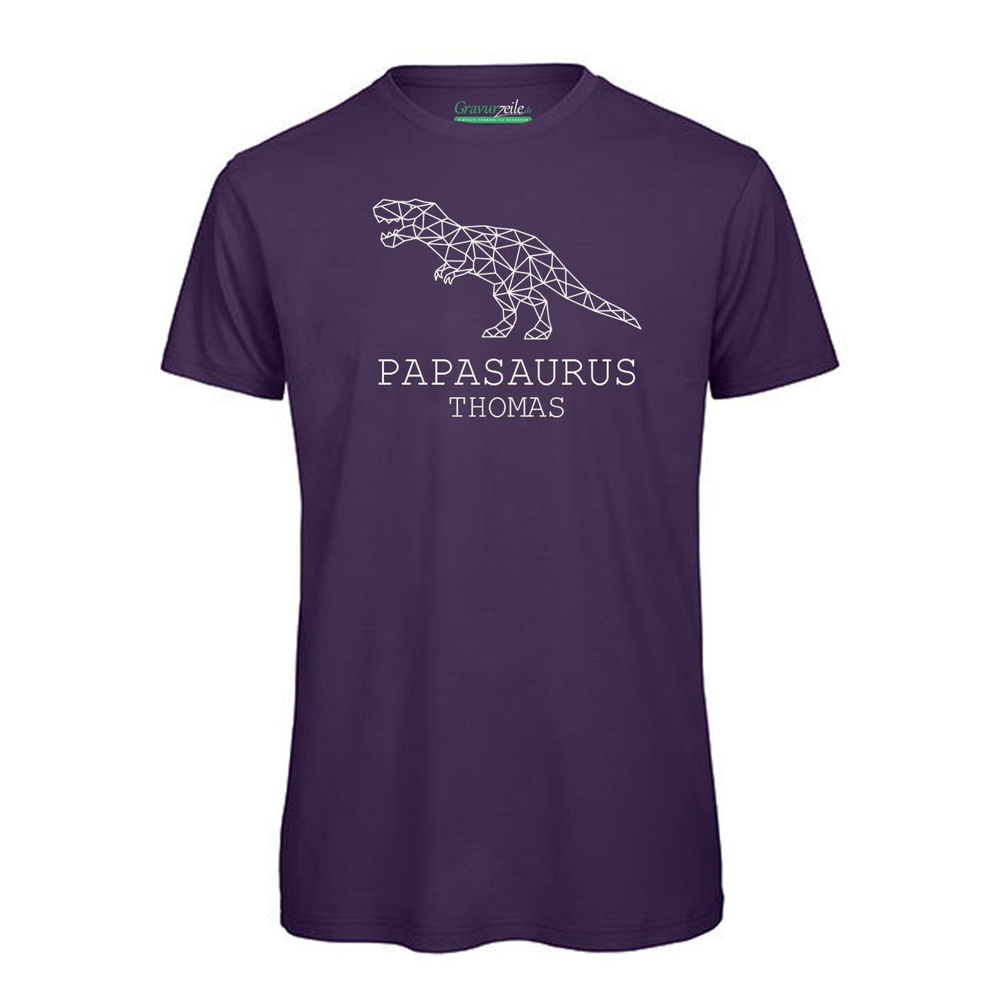 Bedrucktes T-Shirt für Herren - PAPASAURUS