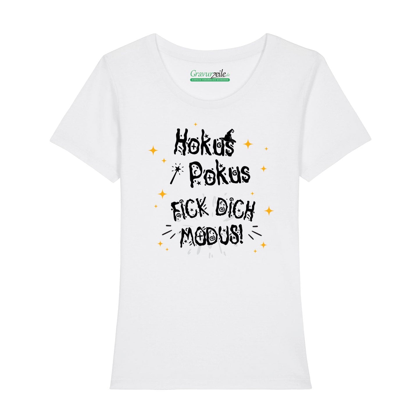 Bedrucktes T-Shirt für Damen - Hokus Pokus