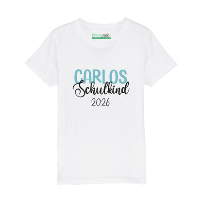 Personalisiertes T-Shirt für Kinder - Schulkind