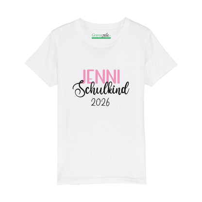 Personalisiertes T-Shirt für Kinder - Schulkind