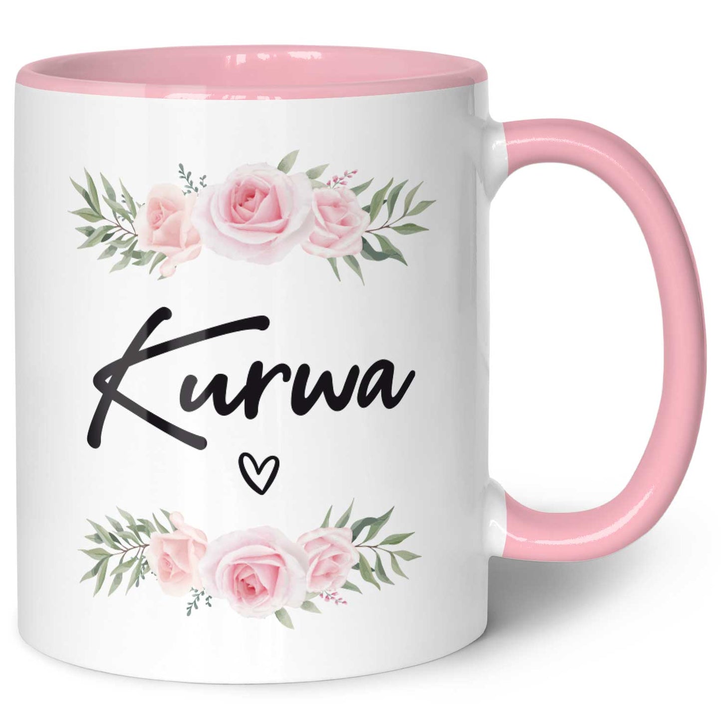 Bedruckte Tasse Kurwa