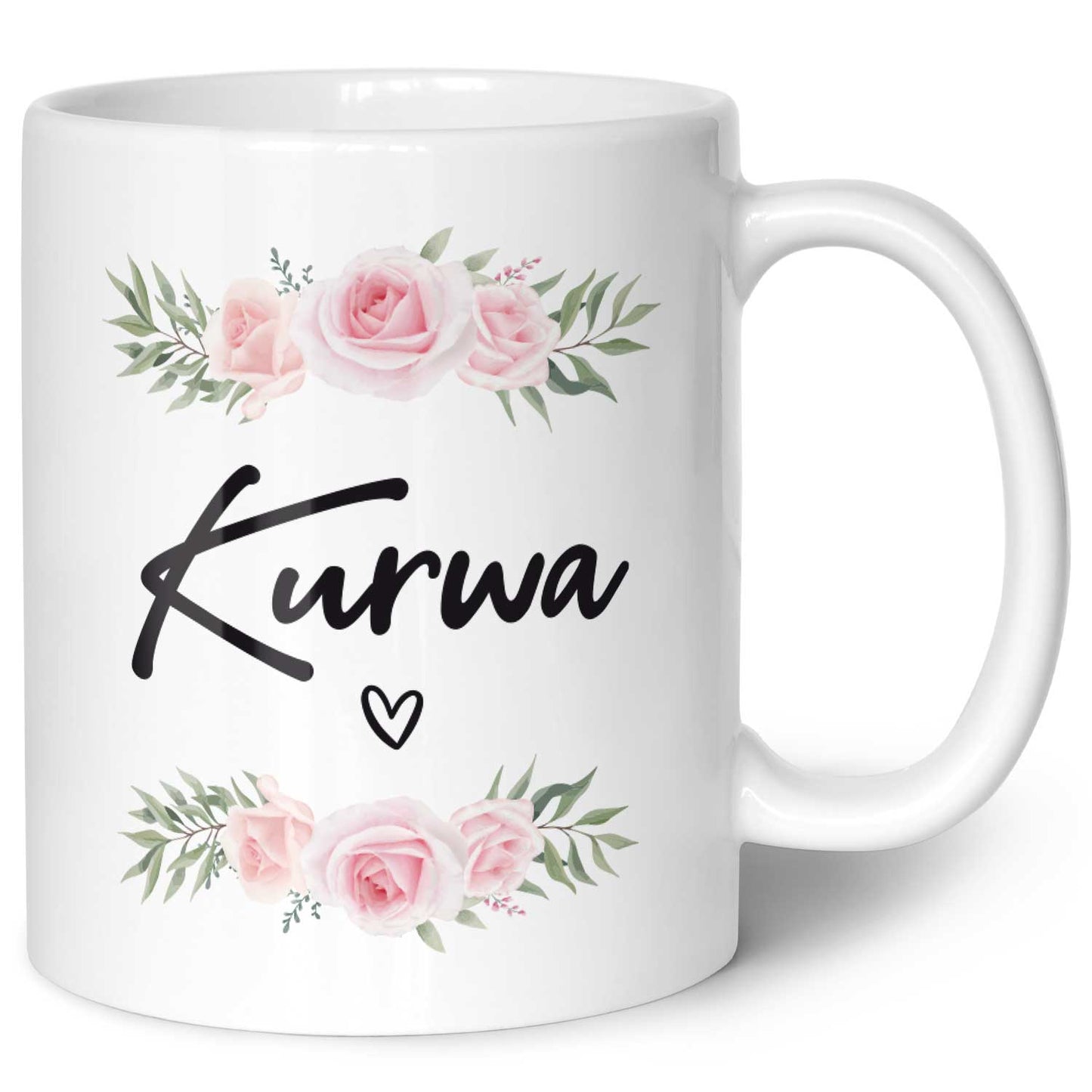 Bedruckte Tasse Kurwa