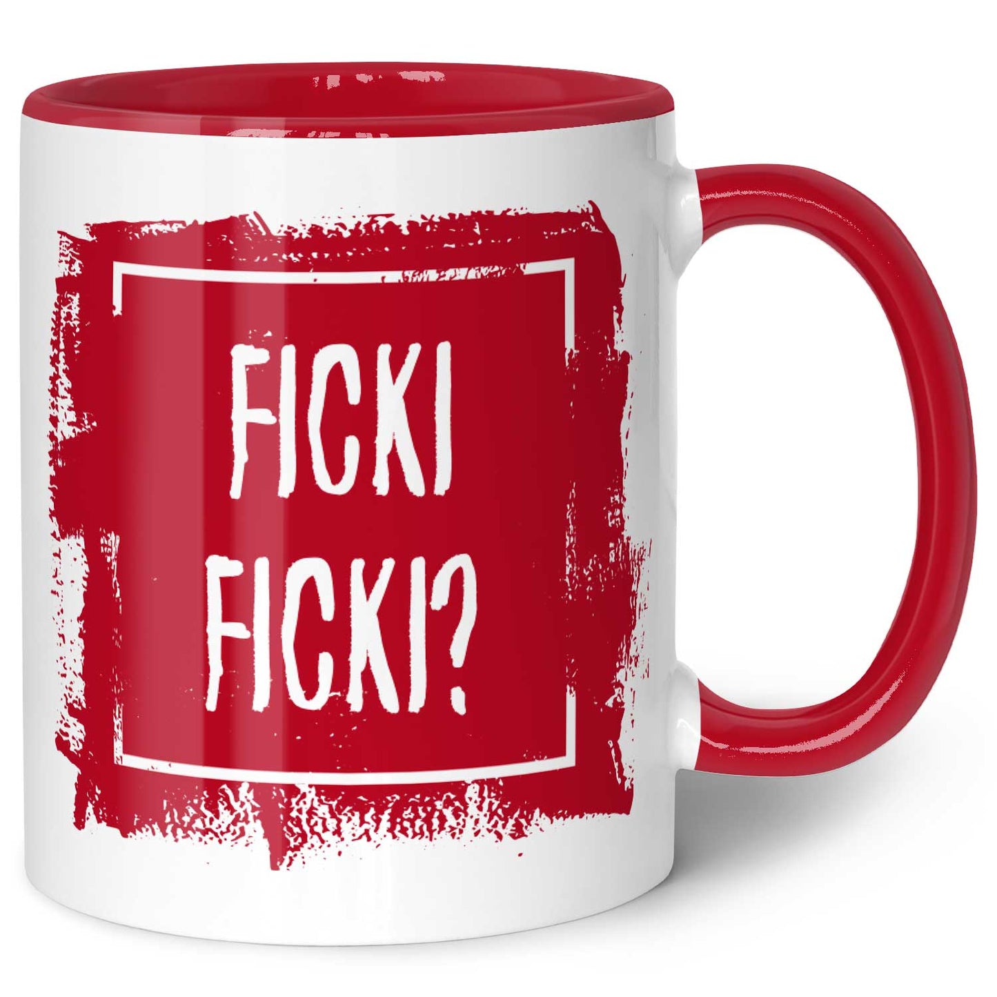 Bedruckte Tasse mit Spruch - Ficki Ficki?