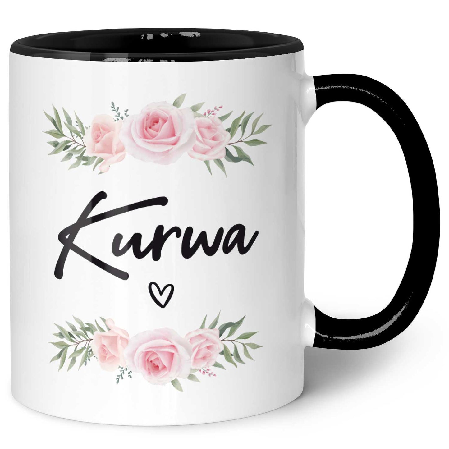 Bedruckte Tasse Kurwa