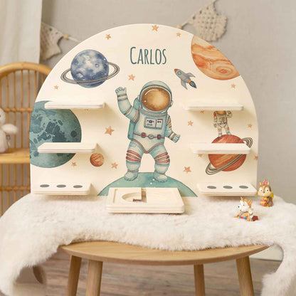Toniebox Regal für Kinderzimmer - Astronaut - Personalisiert mit Namen