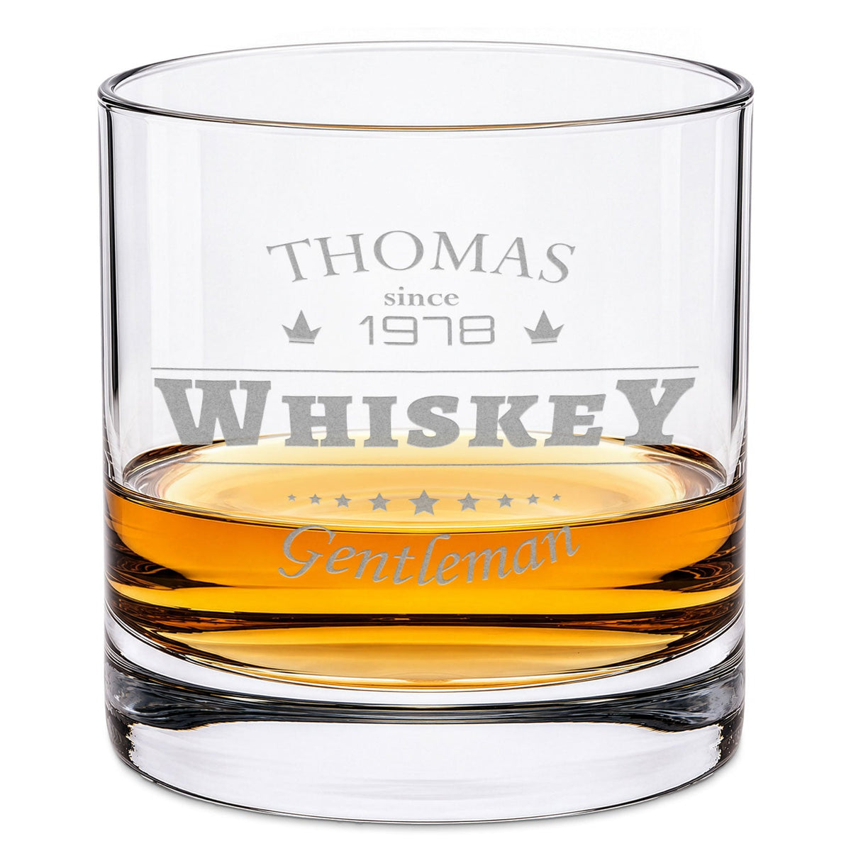 Leonardo Whiskyglas Gentleman Whisky mit Gravur