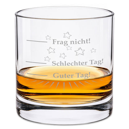 Leonardo Whiskyglas "Schlechter Tag, Guter Tag, Frag nicht!"