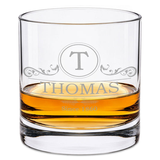 Leonardo Whiskyglas mit Gravur "Ornament"