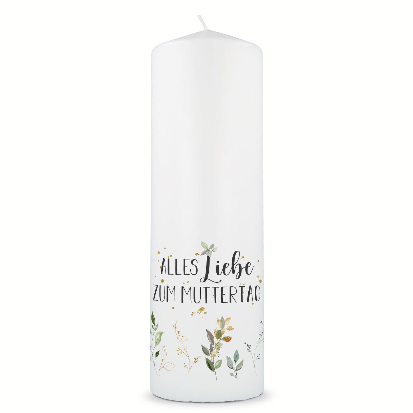 Große Kerze "Alles Liebe zum Muttertag"
