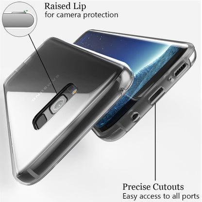 NALIA 360° Hülle für Samsung Galaxy S8 – Vorne & Hinten Schutz – 360GUARD (Full-Body Case) – Marke aus Berlin