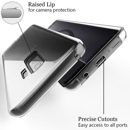 NALIA 360° Hülle für Samsung Galaxy S9 Plus – Vorne & Hinten Schutz – 360GUARD (Full-Body Case) – Marke aus Berlin